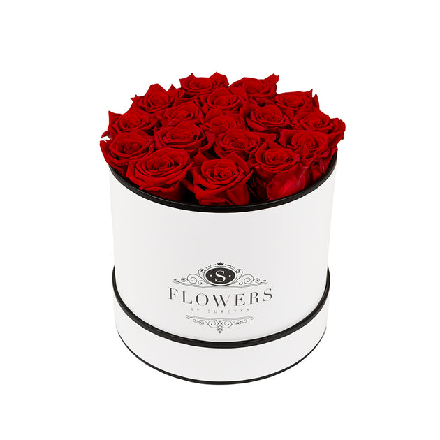 Elegance Red Long Lasting Roses
