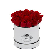 Elegance - Red Roses - Small / White / Yes Please (FREE) - Elegance Red Roses