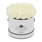 Elegance - White Roses - Large / White / Yes Please (FREE) - Elegance White Roses